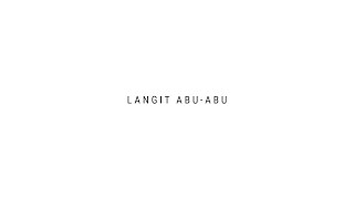 TULUS  Langit Abuabu Official Lyric Video [upl. by Leidgam146]