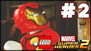 LEGO Marvel Superheroes 2  Part 2  3 Teams HD Gameplay Walkthrough [upl. by Culhert332]