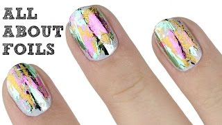 Nail Foil Transfers [upl. by Grae]