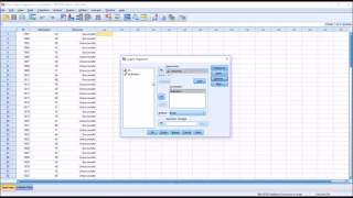 Binary Logisitic Regression in SPSS with One Continuous Predictor Variable [upl. by Haberman19]