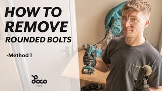 How to remove a rounded bolt from skates  Method 1  Loco Tips [upl. by Toney494]