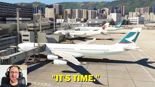 My NEW Longest Flight 10 Hours in Microsoft Flight Simulator with ATC A340300 [upl. by Ogdan]