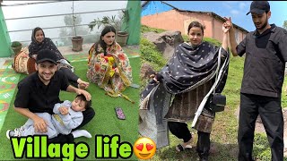 Mom ne peheli bar saba ka village dekha😍  lagta saba mom se badla lerahi😧 [upl. by Fidelis578]