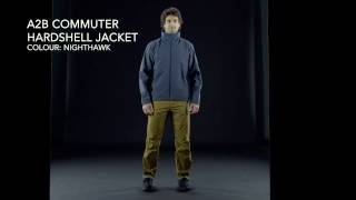 Arcteryx  Mens A2B Commuter Hardshell Jacket  Nighthawk [upl. by Oliver939]