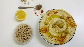 Hummus recipe Arabic dip  Middle eastern Chickpea [upl. by Laurent]