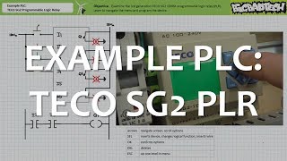 Example PLC TECO SG2 PLR Full Lecture [upl. by Helsie374]