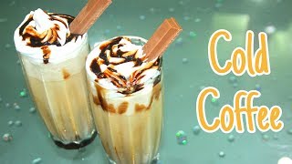 Cold Coffee Recipe  Creamy and Frothy Cold Coffee  Summer Drinks [upl. by Nanreit812]