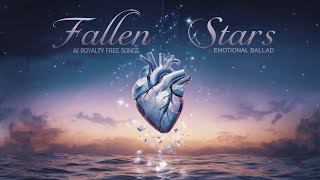 Fallen Stars  Emotional  AI Royalty Free Songs  Inspired by Duncan Laurence [upl. by Cacilie]