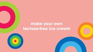 Make your own lactose free ice cream [upl. by Hasheem801]