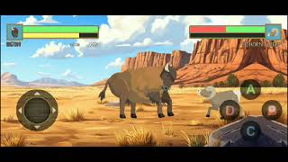 Bighorn Sheep vs Bison  Woodland Fight Club S1  Animal Animation [upl. by Dyann358]