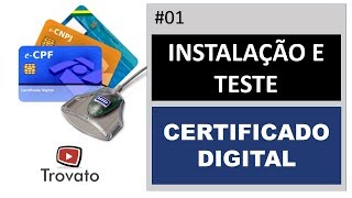 01  Como instalar e usar o Certificado Digital [upl. by Adair999]