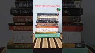 How good are these classic books books classic booktube classicbooks reading bookrecs shorts [upl. by Roel]