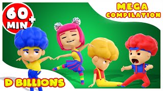 Chicky ChaCha LyaLya BoomBoom with New Heroes  Mega Compilation  D Billions Kids Songs [upl. by Dulcia]