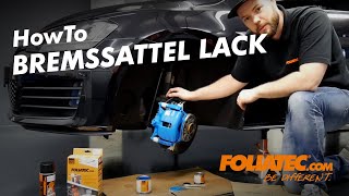 HowTo  Bremssattel Lack  FOLIATECcom [upl. by Zahara]