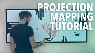 Projection Mapping Tutorial  Build An Interactive Projection Mapping Installation With MadMapper [upl. by Ailaroc361]