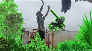 hGreen Screenelicopter flying in Jungle  VFX Boy Bankura [upl. by Emolas164]