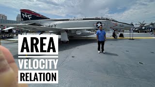 Area Velocity Relation Aerospace Engineering Lecture 14 [upl. by Ecirpak]