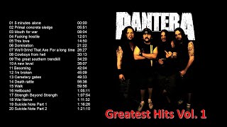 Pantera Greatest Hits Vol 1 [upl. by Kinney]