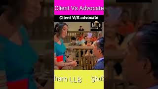 Client Vs Advocate  highcourtjudge lawyer judge supremecourtlawyer courtois court highcourt [upl. by Wareing53]