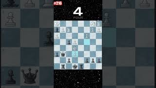 Chess Puzzle 216 chess chesspuzzle shorts learnchesstrapin30seconds puzzle checkmate [upl. by Fleisher]