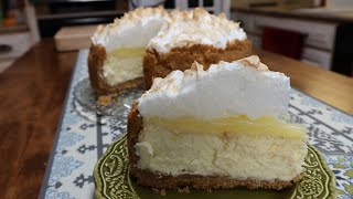 Lemon Meringue Pie Cheesecake [upl. by Anitnoc]