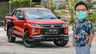 2021 Mitsubishi Triton Athlete first impressions review  RM142k in Malaysia [upl. by Lehteb]