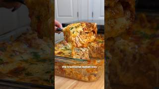 The BEST Way to Make Lasagna [upl. by Oidiple]