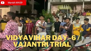 VidyaVihar Ganpati Vajantri Trial on 6th Day  Shahada  MH39 [upl. by Latsryk]