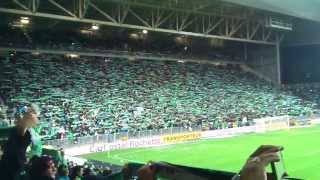 Derby Saint Etienne  Lyon Allez les Verts et coup denvoi [upl. by Ailido301]