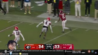 FlightReacts To 2 Georgia 4 Alabama Full Game Highlights 2024 [upl. by Mortie]