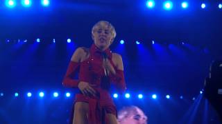 Miley Cyrus  Summertime Sadness Bangerz Tour LIVE in Antwerp Sportpaleis 2006 HD Concert [upl. by Lillie957]