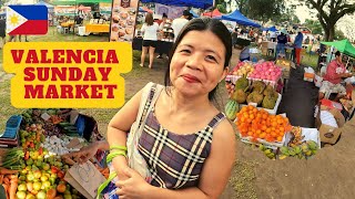 Sunday Market in Valencia Negros Oriental Philippines [upl. by Dur]