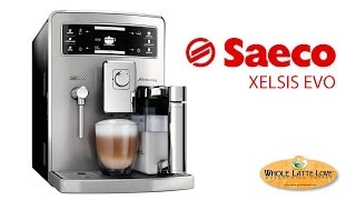 Saeco Xelsis Evo Espresso Machine Overview [upl. by Harbison753]