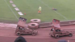 Brisca F1 Stock Car Racing Odsal Stadium Bradford 2962024 British Championship [upl. by Jennilee]