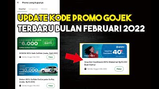 UPDATE KODE PROMO GOJEK TERBARU DI BULAN FEBRUARI TAHUN 2022 [upl. by Eberle14]