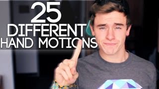 25 Different Hand Motions [upl. by Granoff]