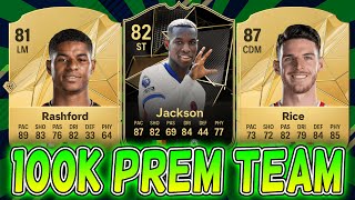 BEST 100k Premier League Team In FC25 FC25 Squad Builder [upl. by Yllrebmik]