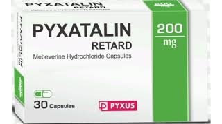 PYXATALIN 200 mg Capsule Mebeverine Hydrochloride Capsules [upl. by Nanni]