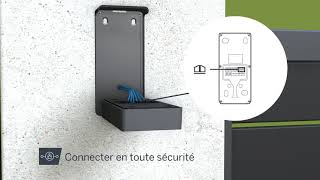 Installation du visiophone smart bracket 2  Avidsen Home [upl. by Enitsyrk]