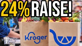 Kroger Stock Grows Dividend 24 shorts [upl. by Wally283]