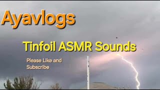 ASMR Sounds of Tinfoil Please enjoy Reaction Video [upl. by Teragramyram643]