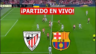 ATHLETIC CLUB BILBAO vs BARCELONA EN VIVO 🔴 COPA DEL REY  CUARTOS DE FINAL ⚽️ [upl. by Fachan]