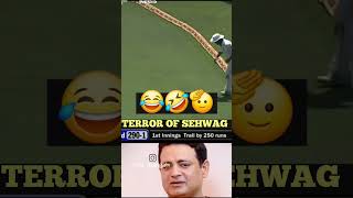 Virender Sehwag very funny 🤣 podcastclips funnycricket shorts viralshorts [upl. by Takara647]