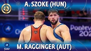 Alex Gergo Szoke HUN vs Markus Ragginger AUT  Final  U23 World Championships 2022  97kg [upl. by Breanne]