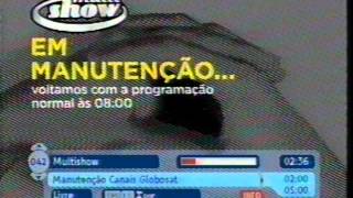 Manutenção Canais Globosat 06022008 [upl. by Annunciata]