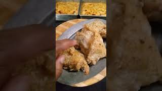 MY ORIGINAL RECIPE GLUTEN FREE BATTERED OVEN BAKED CHICKEN socrispy glutenfree sundaydinner [upl. by Pearson897]