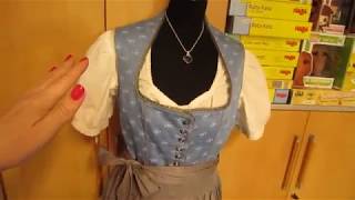 Oktoberfest DRESS How to tie the bow what it means Trachten Dirndl Tradition GERMANY [upl. by Monique473]