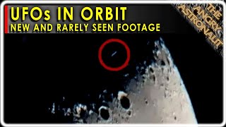 UFOs filmed in orbit and on the Moon by astronomers and NASA Astronauts RARE FOOTAGE [upl. by Mark]