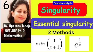 Essential singularity in complex analysis Examples [upl. by Olmstead]