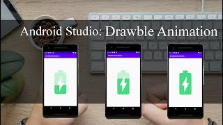 Drawable Animations  Android Studio Tutorial 11 [upl. by Chelsae]